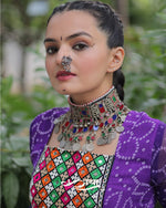 ✨ Bandhani Print Kutchi Patchwork Navratri Lehenga Choli