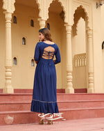 Reyon Kutchi Gamthi Work Festive Kurti | Navratri Collection 2025