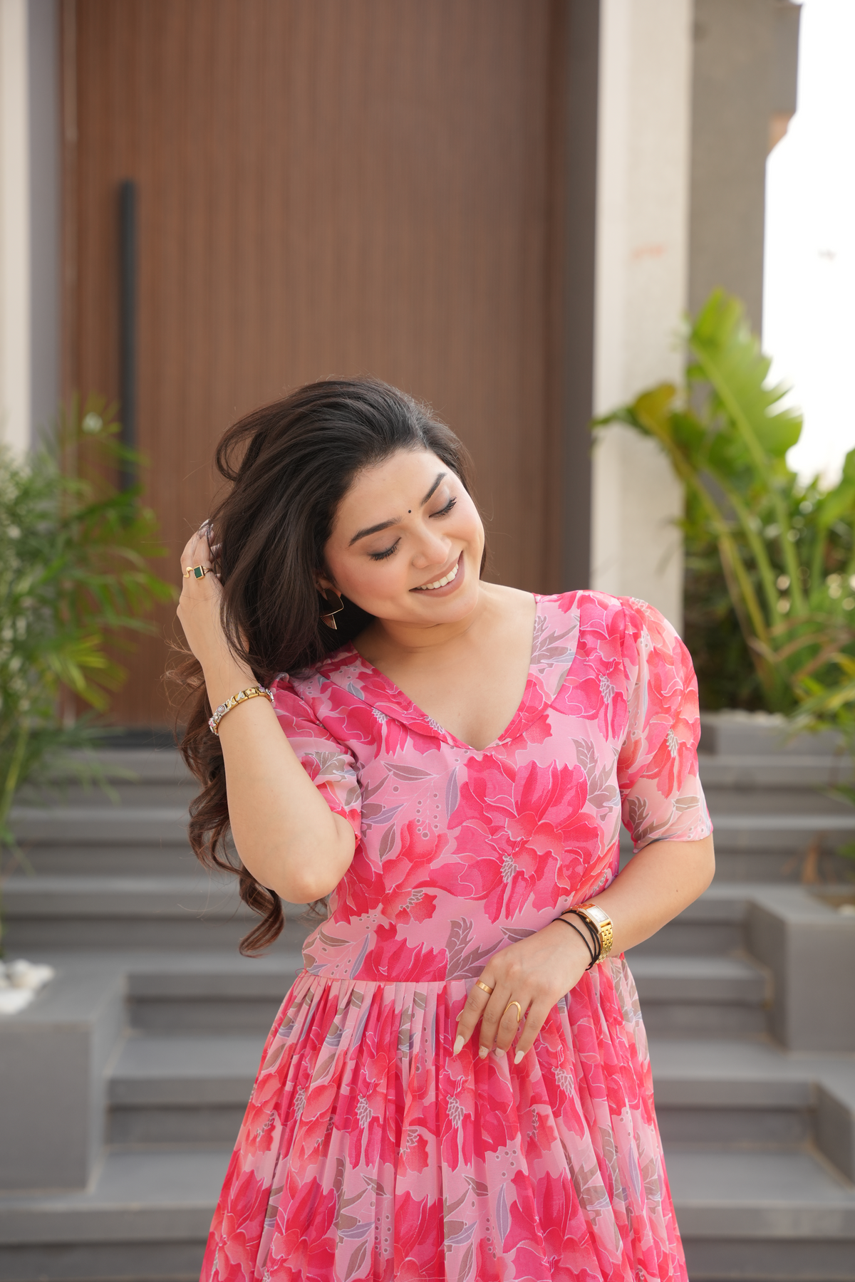 Elira Flared Gown | Premium Readymade Collection 2025