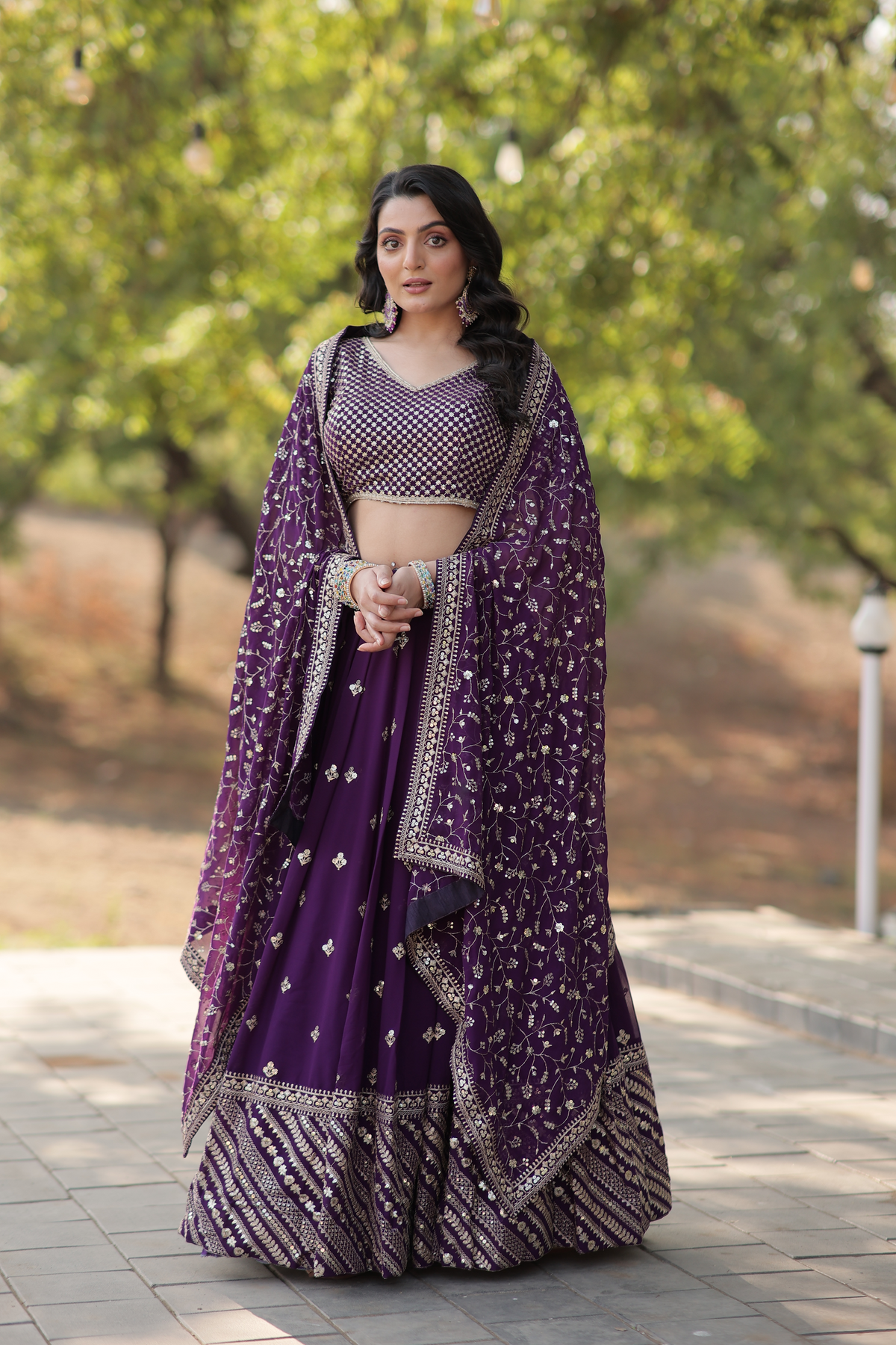 Aurelia Glow Lehenga Choli Set | Signature Collection 2024