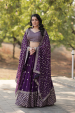 Aurelia Glow Lehenga Choli Set | Signature Collection 2024