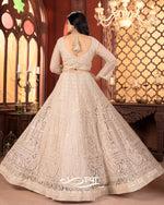 Premium Net Embroidered Lehenga Set | Designer Showroom Collection - KaayaLuxe
