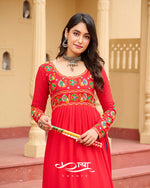 Reyon Kutchi Gamthi Work Festive Kurti | Navratri Collection 2025