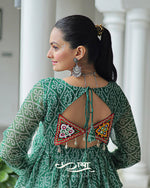 Kora Cotton Gota-Patti Lehenga with Bandhani Kutchi Patchwork | Navratri Collection 2025