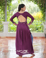 Reyon Kutchi Gamthi Embroidered Festive Kurti| Navratri Collection 2025